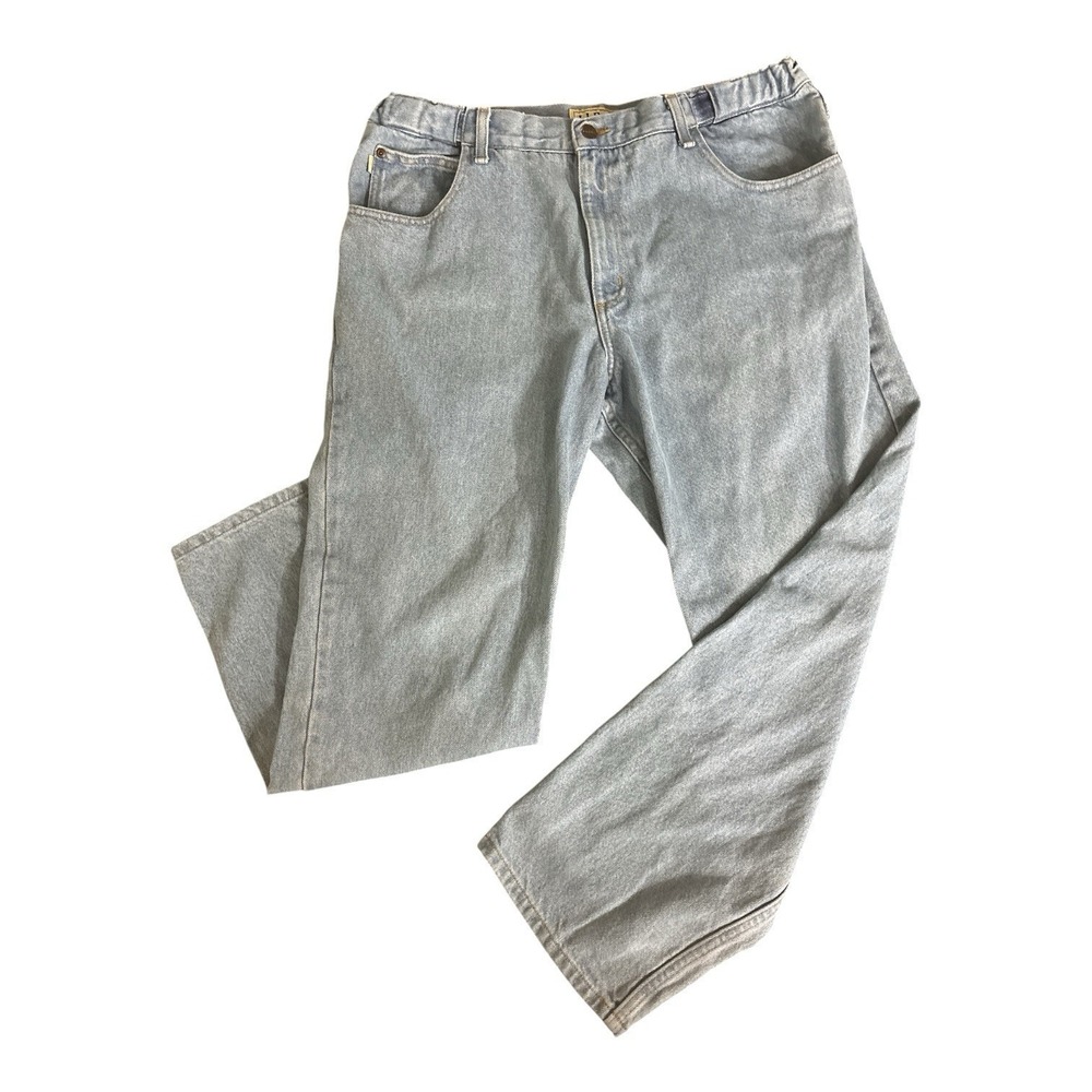 L.L. Bean Comfort Waist Jeans Men's 36x29‎ Blue Denim Fit Jean